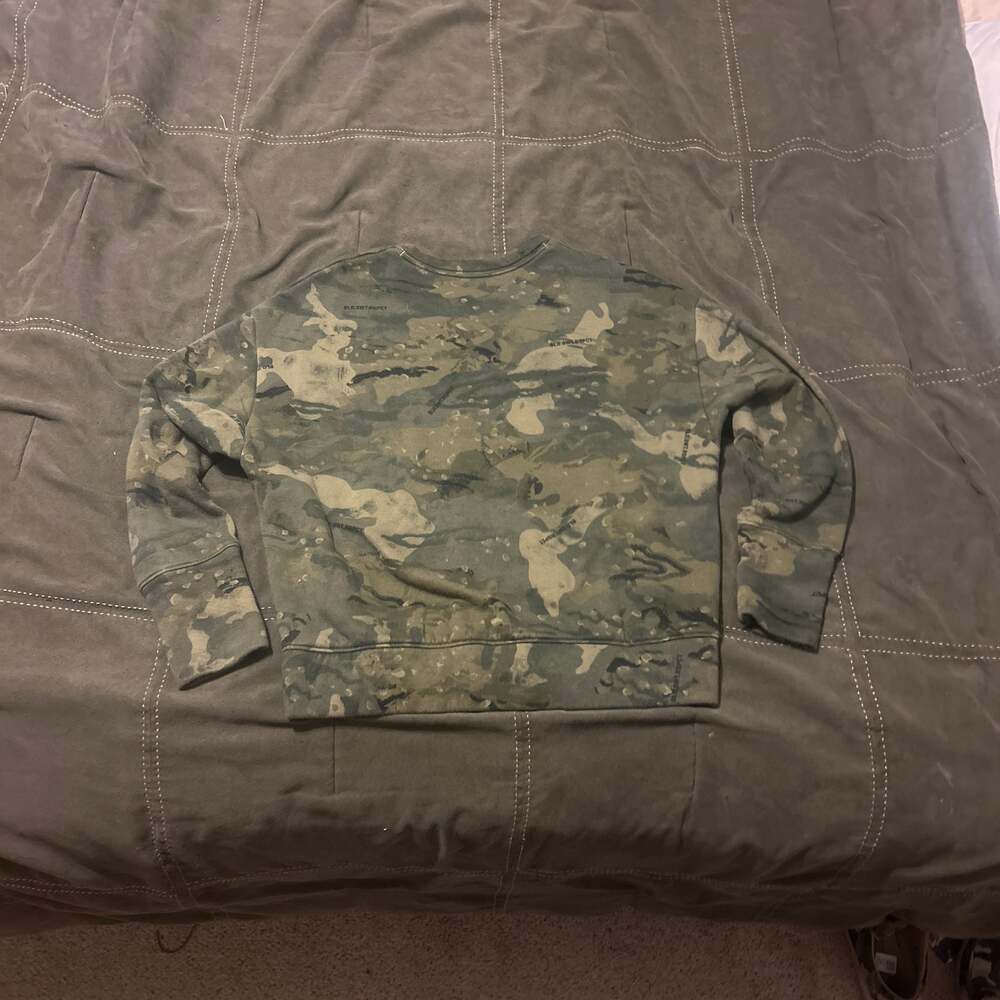 Under Armour Project Rock USA Flag Camo Crewneck Sweatshirt